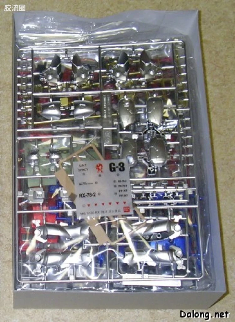 MG 彩色电镀版 RX-78-2 高达 彩色电镀版 - 图片